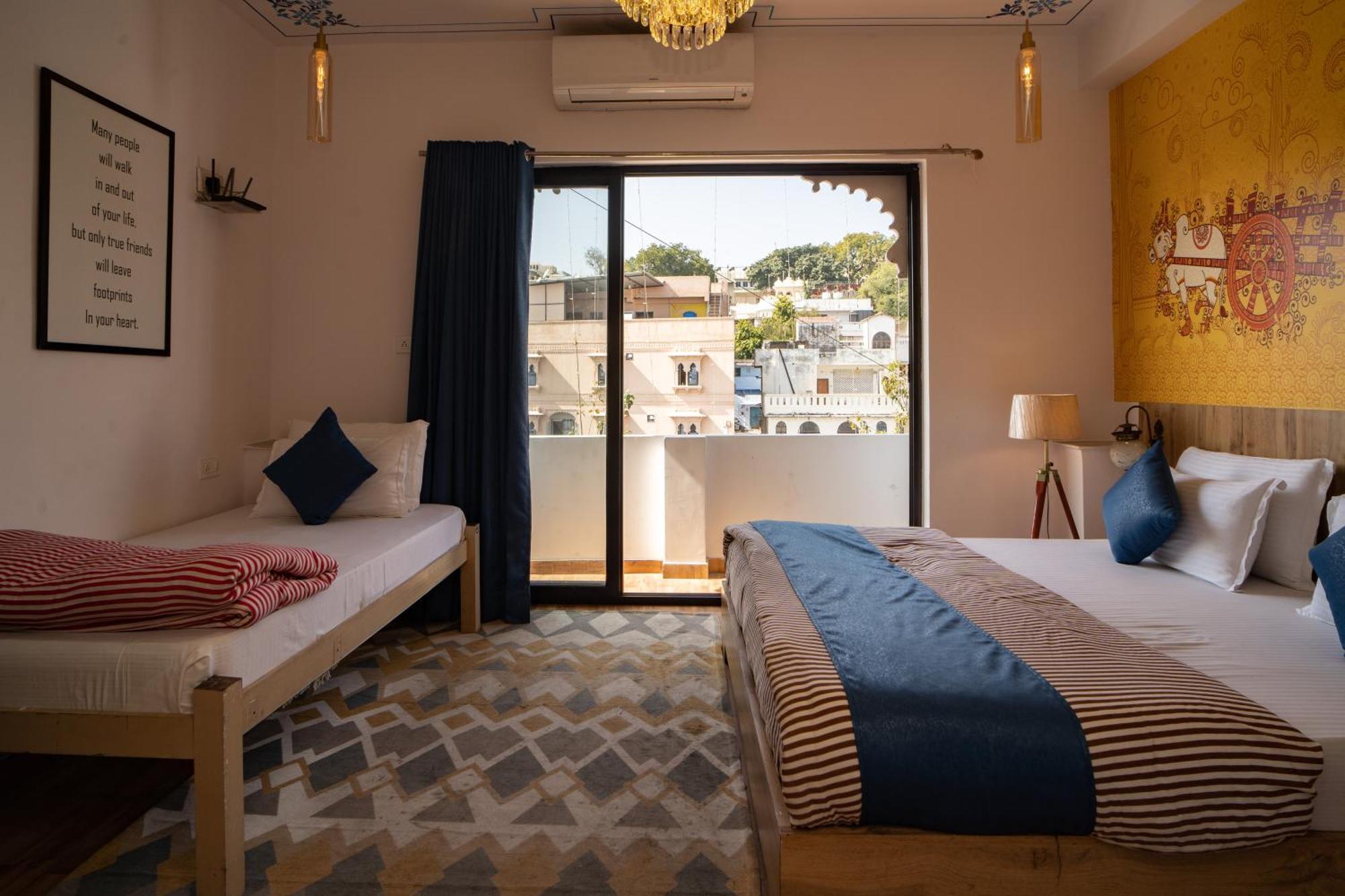 Footprint Hostel Udaipur Eksteriør billede