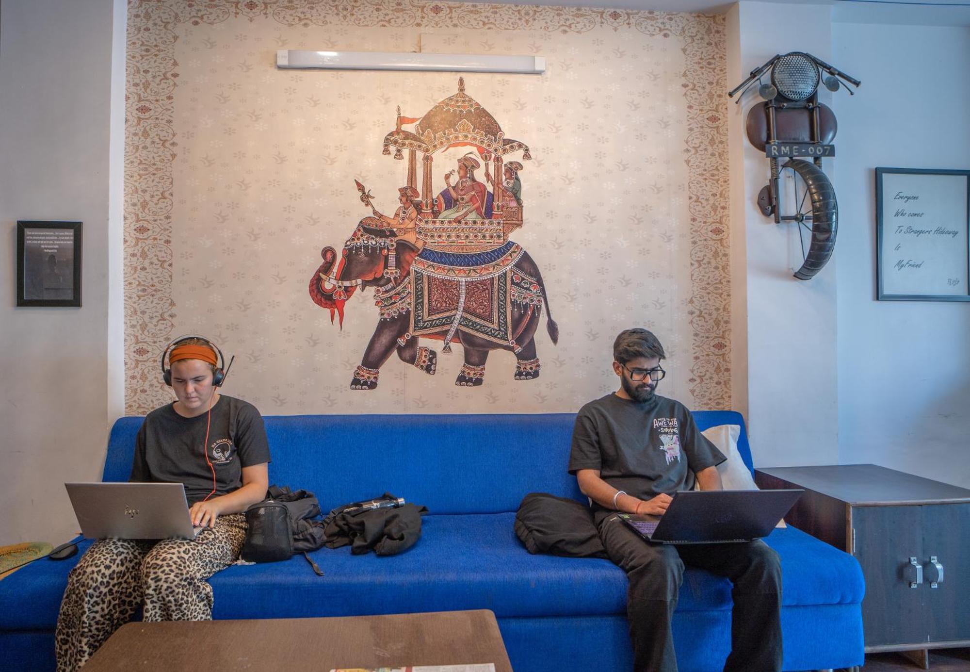 Footprint Hostel Udaipur Eksteriør billede